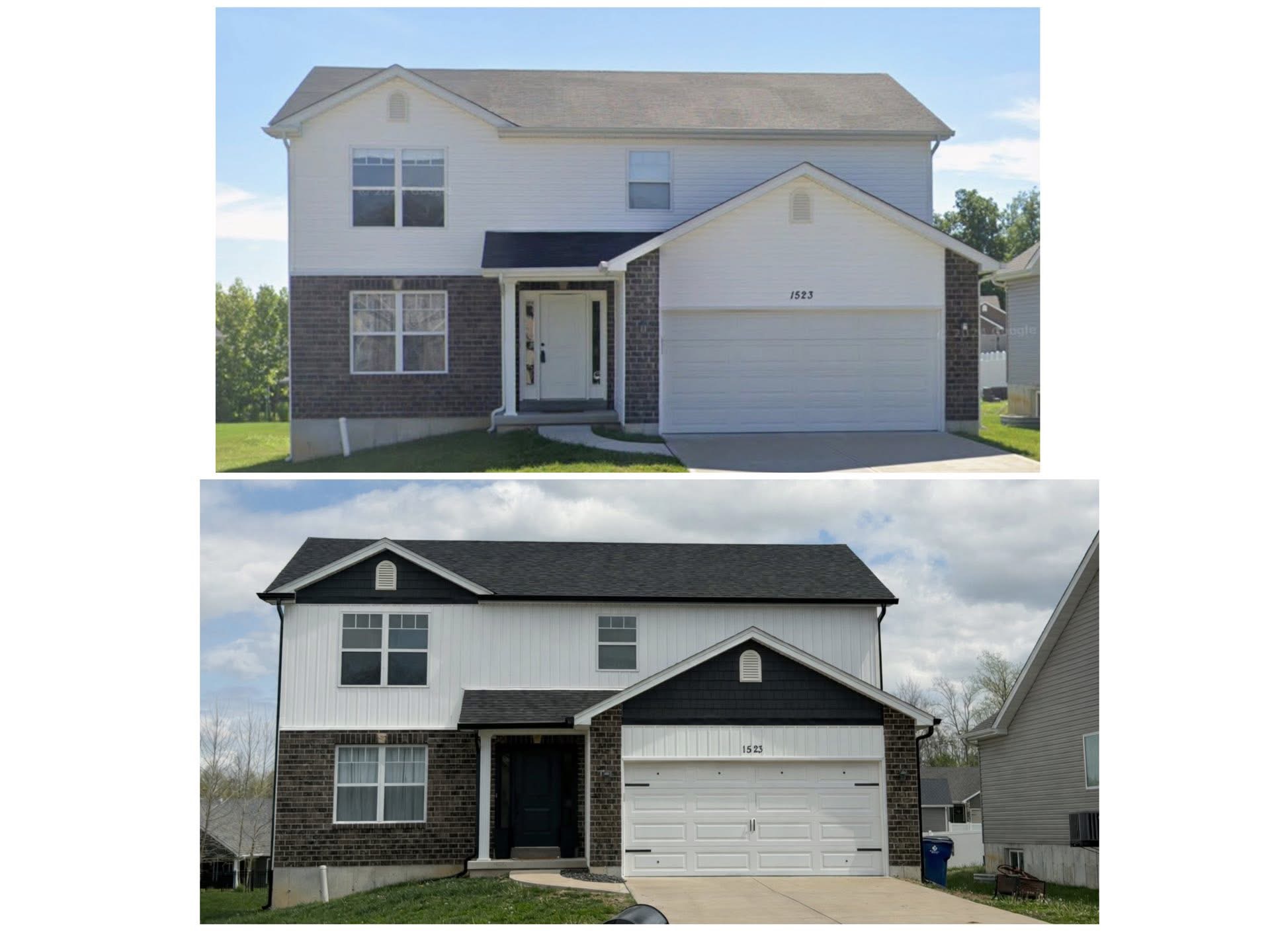 Roof and siding replacement storm damage restoration in Festus MO