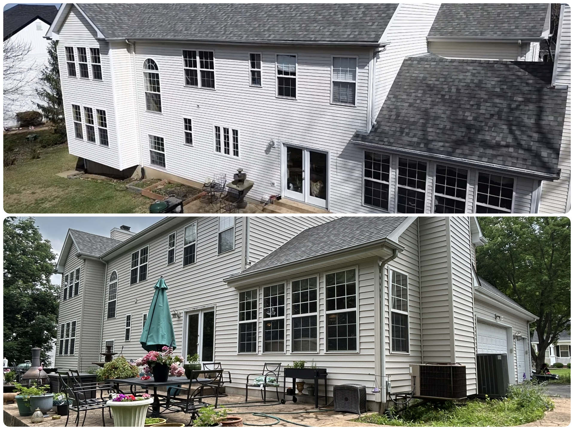 Siding replacement job in Grover MO