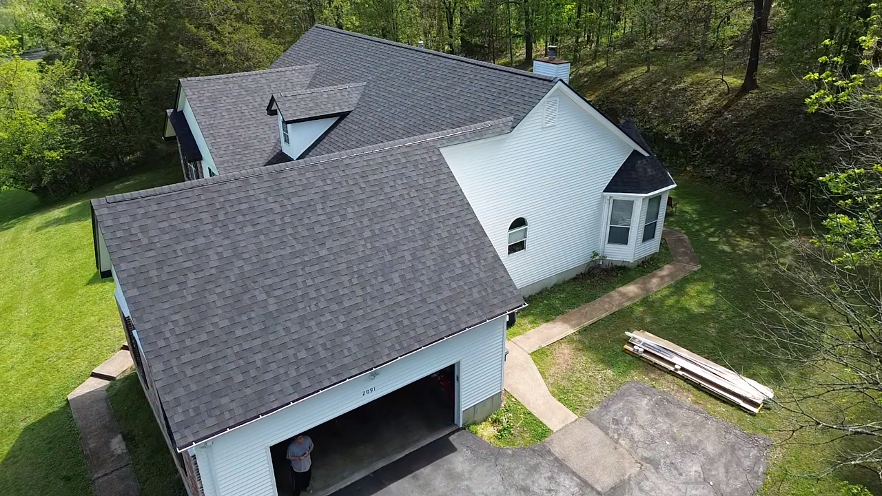 Detached garage roof replacement in Fenton MO