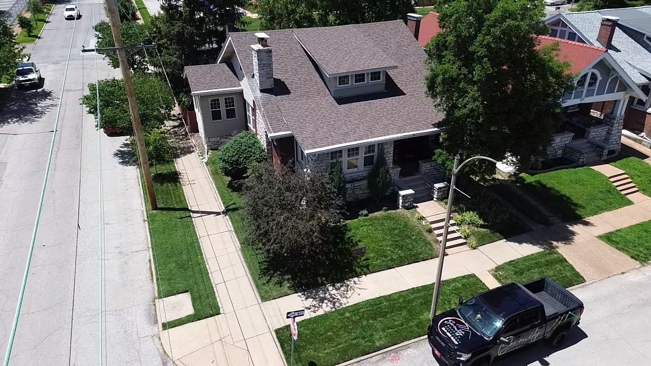 New shingle roof installation in O'Fallon MO